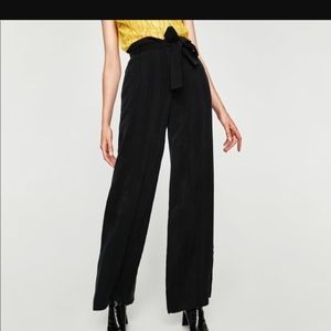 Zara TRF Paper bag Pants